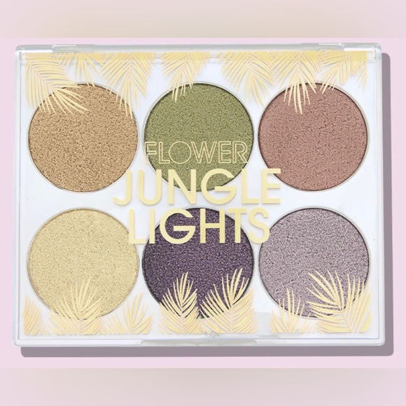 2 pack Flower JUNGLE‎ LIGHTS SHADOW PALETTE new - Picture 5 of 7